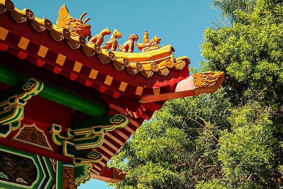 Chinese Pavilion, Downtown Riverside CA