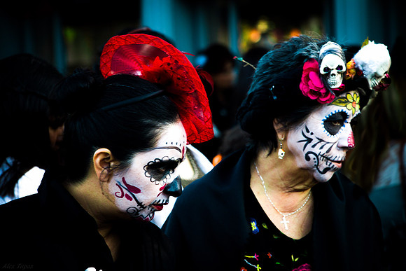 Dia de los Muertos, Rose Hills Memorial Park, Whittier CA