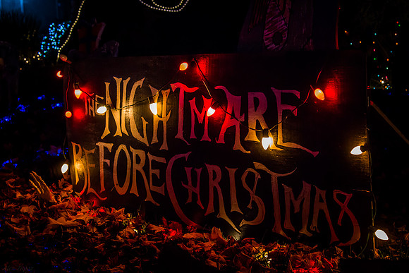 Christmas Lights at Thoroughbred St, Rancho Cucamonga