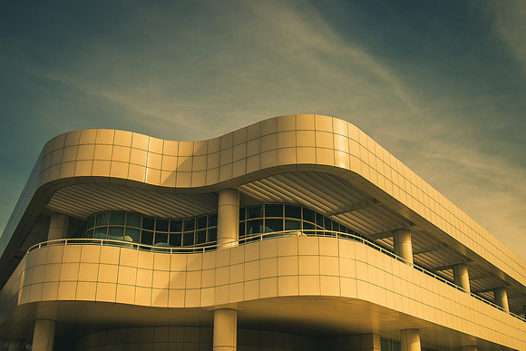 The Getty Center Exhibitons Pavilion, Los Angeles CA