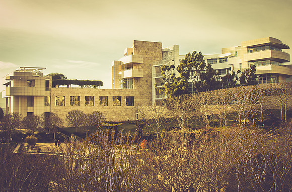The Getty Center Exhibitons Pavilion, Los Angeles CA