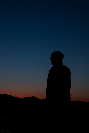 Catching the sunset at Chino Hills State Park