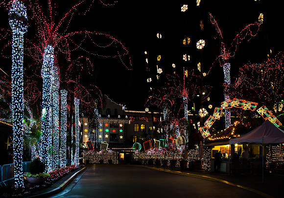 Festival of Lights at Mission Inn, Downtown Riverside CA