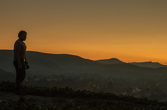 Catching the sunset at Chino Hills State Park
