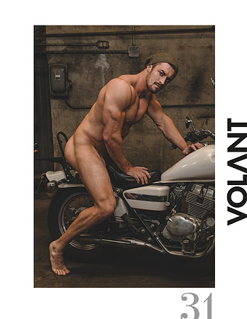 Volant Magazine Nude Edition featuring Damien Bentley