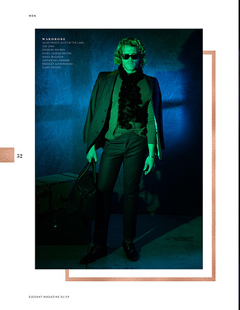 Elegant Magazine Vol 55 No 1 Men Issue featuring Jake Jensen