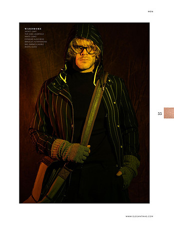 Elegant Magazine Vol 55 No 1 Men Issue featuring Jake Jensen