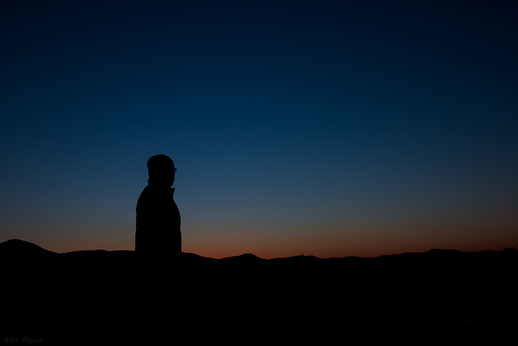 Catching the sunset at Chino Hills State Park