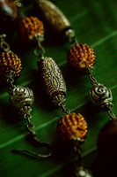 Ana Retro Earrings & Necklace