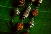 Ana Retro Earrings & Necklace