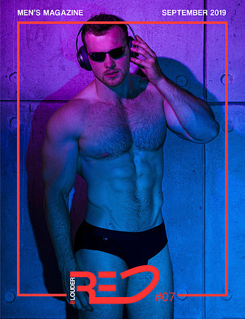 BLouder Men's Magazine featuring Sil Visser