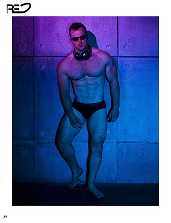 BLouder Men's Magazine featuring Sil Visser