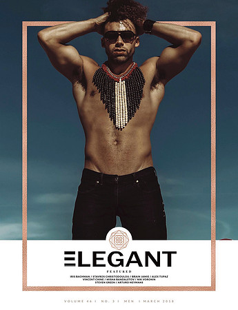 Elegant Men Issue #3 featuring Zachary David Harris