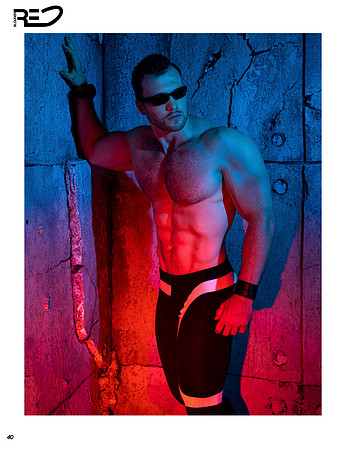B Louder Men's Magazine featuring Sir Visser