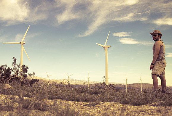 Wind Farm, Palm Springs CA